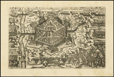 阿格里亚（Agria）--上匈牙利的主要要塞城市，1596 年被土耳其 Cyssereite 围攻 作者 贾科莫·佛朗哥（Giacomo Franco）