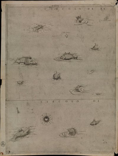 非洲地图 作者 贾科莫·加斯塔利（Giacomo Gastaldi）