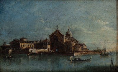 圣斯皮里托岛 c.1790（布面油画） 作者 贾科莫·瓜迪（Giacomo Guardi）