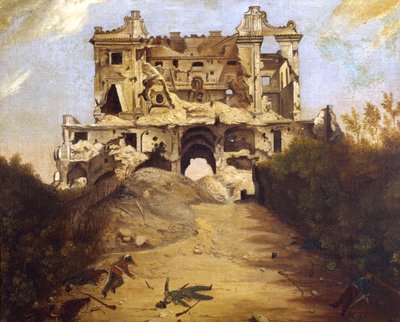 四风之家》，约 1849 年（布面油画） 作者 贾巴蒂斯塔·巴西（Giambattista Bassi）