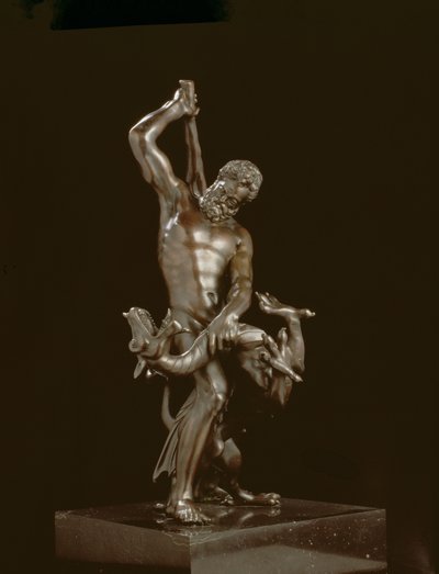 赫拉克勒斯和九头蛇（青铜） 作者 Giambologna