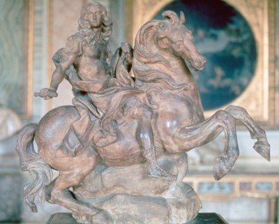 路易十四国王骑马雕像，1670年 作者 吉安·洛伦佐·贝尼尼