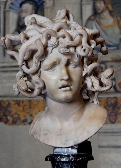 美杜莎（Medusa）头，1630年 作者 吉安·洛伦佐·贝尼尼