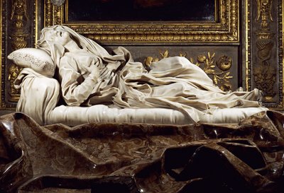 受祝福的卢多维卡-阿尔贝托尼之墓 作者 Gian Lorenzo Bernini