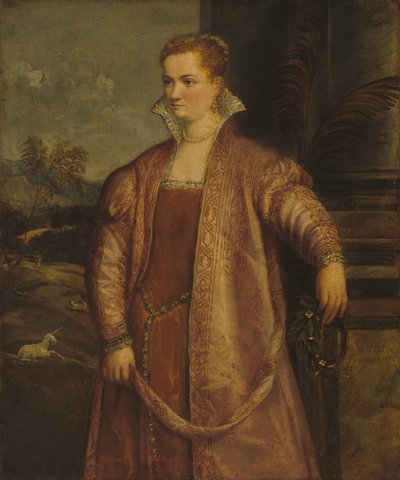 Irene di Spilimbergo，约1560年。 作者 吉安·保罗·佩斯