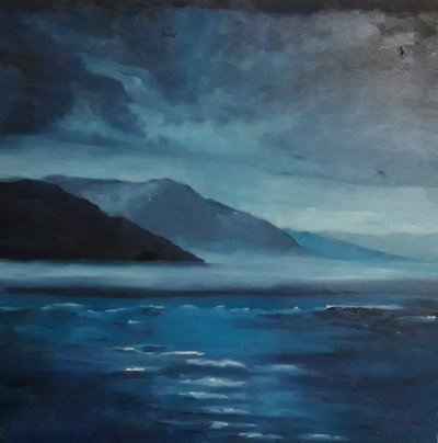 夜晚的大海 作者 Giavoni Silvano