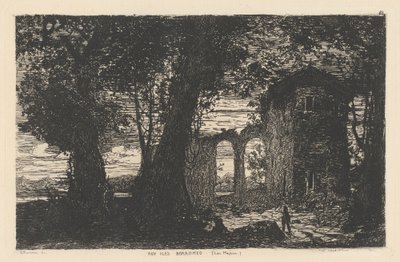 Aux Iles Borromeo [Lake Maggiore] (在Borromean群岛[Lake Maggiore]) 作者 吉伯托·博罗梅奥