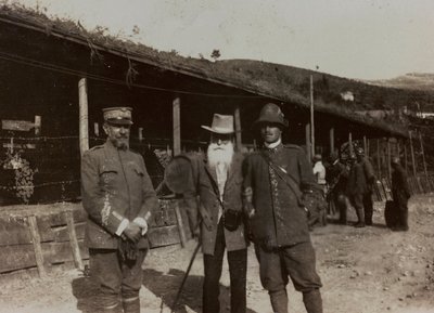 二战图片 "专辑。意大利士兵在Val Chiusone到Podsenica, 09/1917 (b/w photo) 作者 吉利奇（Gigliucci）吉利奇（Gigliucci）