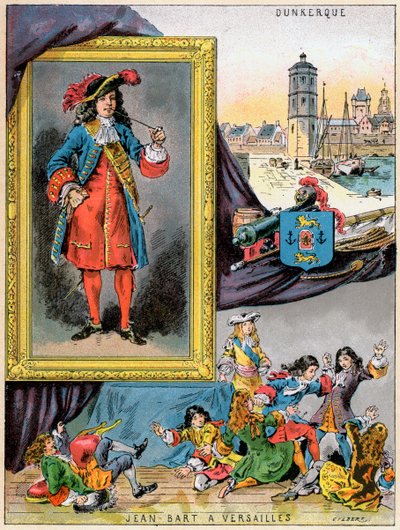 让·巴特（Jean Bart），法国海军指挥官兼私人，1898年 作者 吉尔伯特