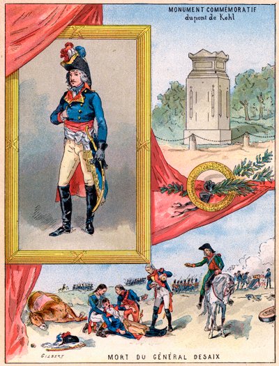 法国将军和军事领导人路易斯·查尔斯·安托万·德赛（Louis Charles Antoine Desaix），1898年 作者 吉尔伯特
