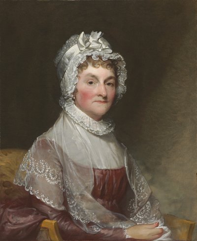 阿比盖尔·史密斯·亚当斯（约翰·亚当斯夫人） 作者 吉尔伯特·斯图尔特（Gilbert Stuart）