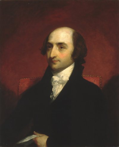 阿尔伯特·加拉廷（Albert Gallatin） 1803年。 作者 吉尔伯特·斯图尔特（Gilbert Stuart）