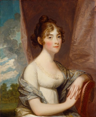 安-巴里，18031805。 作者 吉尔伯特·斯图尔特（Gilbert Stuart）