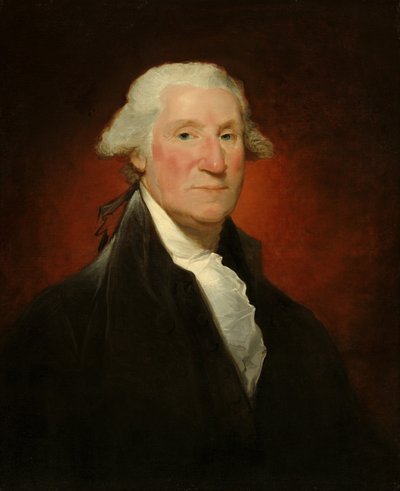 乔治-华盛顿（沃恩画像） 作者 吉尔伯特·斯图尔特（Gilbert Stuart）