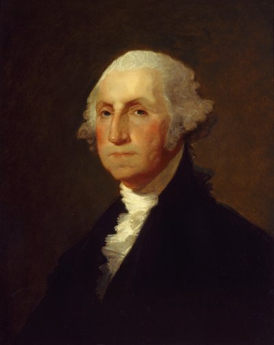 乔治-华盛顿，约 1820 年（木板油画） 作者 吉尔伯特·斯图尔特（Gilbert Stuart）