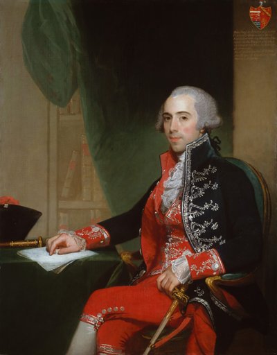约瑟夫·德·乔德尼斯和内博特，1794年。 作者 吉尔伯特·斯图尔特（Gilbert Stuart）
