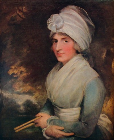 莎拉·西顿斯（Sarah Siddons），1787年 作者 吉尔伯特·斯图尔特（Gilbert Stuart）