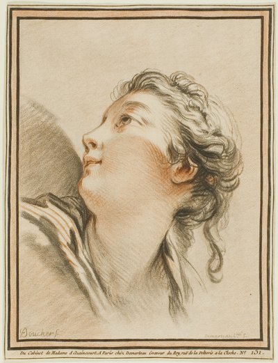 妇女头像 作者 吉尔斯·德玛多（Gilles Demarteau）