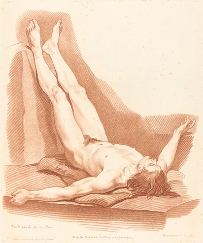 学院 作者 Gilles Demarteau，Carle Van Loo 之后的长辈
