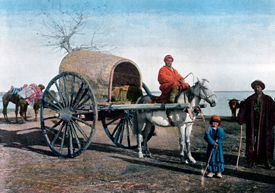 布哈拉旅行车，乌兹别克斯坦，c1890 作者 吉洛特
