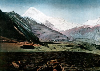 高加索地区卡兹别克山，c1890 作者 吉洛特