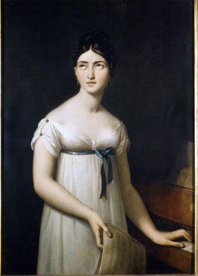 Giuditta Pasta (1797-1865)。 塞兰吉利的绘画。 19世纪初。 斯卡拉博物馆 作者 乔亚基诺·朱塞佩·塞兰格利