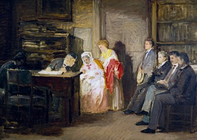 公民国家，由 Gioacchino Toma (1836-1893) 作画。 作者 贾基诺·托马