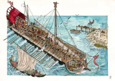 乔治-阿尔贝蒂尼（Giorgio Albertini）重建的一艘 15 世纪威尼斯帆船。 作者 乔治·阿尔贝蒂尼