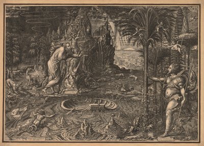 人生寓言，1561年。 作者 乔治·吉西（Giorgio Ghisi）