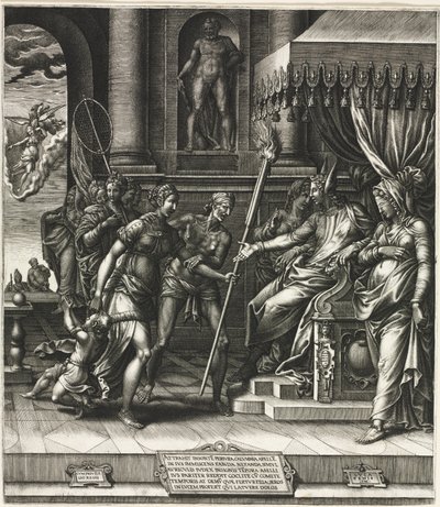 1560年的《阿比利斯历险记》。 作者 Giorgio Ghisi