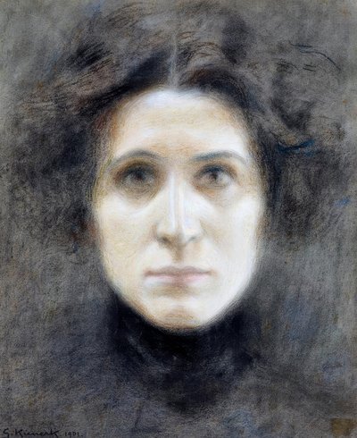 Irma Gramatica的肖像 作者 Giorgio Kienerk