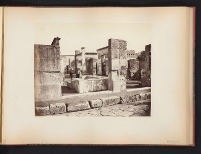 意大利庞贝的萨鲁斯提奥之家（Casa di Salustio）废墟景观
Casa di Salustio Pompei（物体上的标题） 作者 乔治·夏