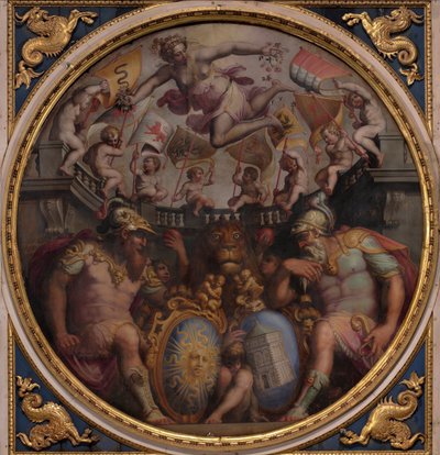 圣乔瓦尼和新圣母玛利亚四分之一寓所，1563-1565年 作者 乔治·瓦萨里（Giorgio Vasari）