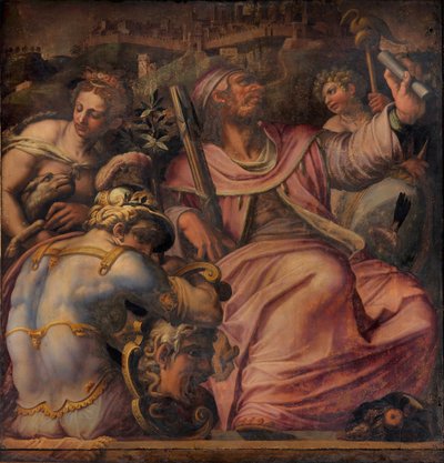 塞尔塔多的寓言，1563-1565年 作者 乔治·瓦萨里（Giorgio Vasari）