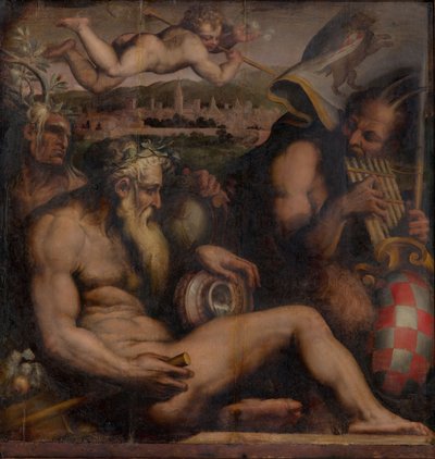 皮斯托亚寓言，1563-1565年 作者 乔治·瓦萨里（Giorgio Vasari）