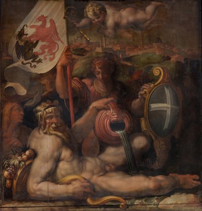 沃尔泰拉的寓言，1563-1565年 作者 乔治·瓦萨里（Giorgio Vasari）
