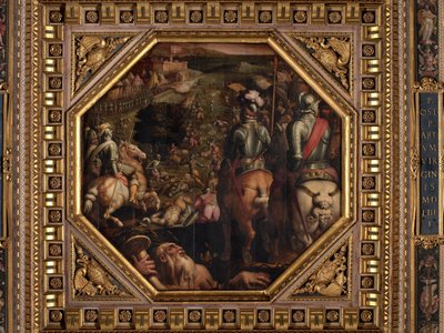 瓦尔迪奇亚纳的马尔西亚诺战役 作者 乔治·瓦萨里（Giorgio Vasari）