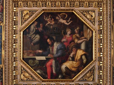 科西莫研究服用锡耶纳 作者 乔治·瓦萨里（Giorgio Vasari）