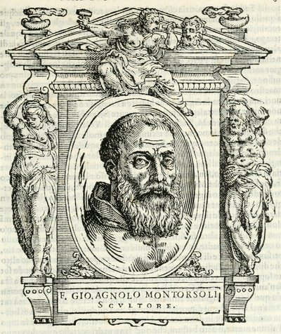 乔瓦尼-安杰洛-蒙特索利肖像》，瓦萨里，1568 年 作者 乔治·瓦萨里（Giorgio Vasari）
