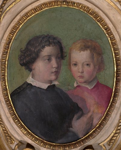 乔凡尼和加西亚·德·美第奇，1556-1558年 作者 乔治·瓦萨里（Giorgio Vasari）