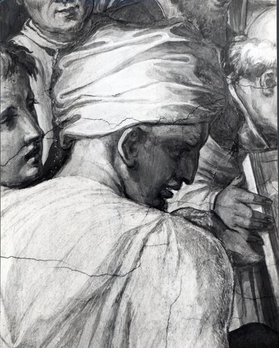 Luca della Robbia画象在Sala由Cosimo il Vecchio 作者 乔治·瓦萨里（Giorgio Vasari）