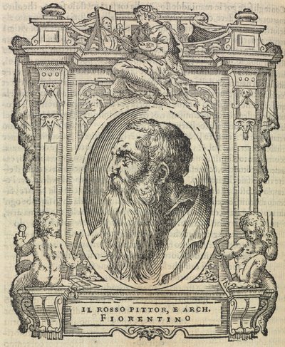 罗索·菲奥伦蒂诺（Rosso Fiorentino），摘自《最杰出的画家，雕刻家和建筑师的生平》，1568年 作者 乔治·瓦萨里（Giorgio Vasari）