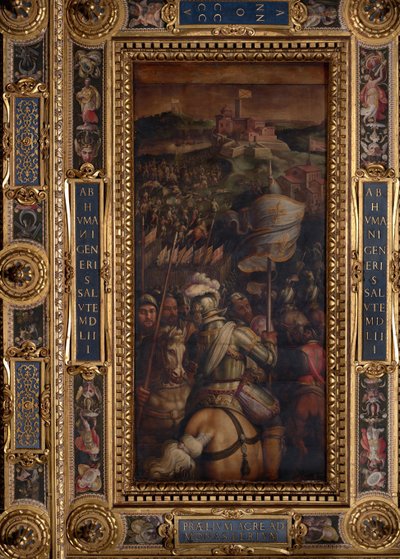 攻打莫纳斯塔罗要塞 作者 乔治·瓦萨里（Giorgio Vasari）
