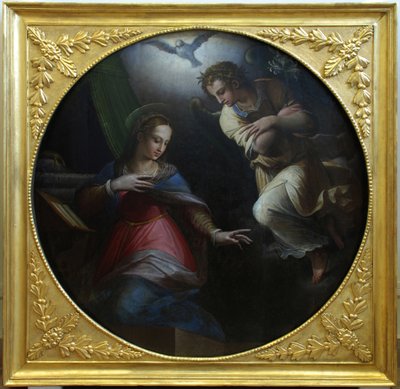 天使报喜，1570-1571年 作者 乔治·瓦萨里（Giorgio Vasari）