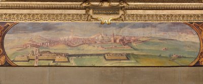 锡耶纳景色，1557-1558年 作者 乔治·瓦萨里（Giorgio Vasari）