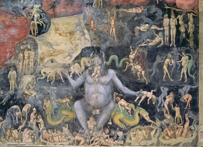 最后的审判，c.1305 作者 乔托迪邦多内