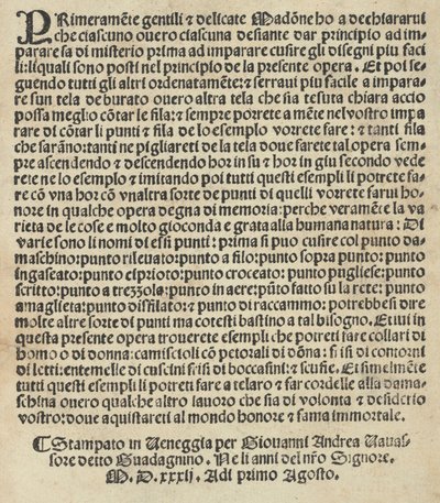 Esemplario di Lauori...，第14页背面，1532年8月1日 作者 乔瓦尼·安德烈·瓦瓦索尔