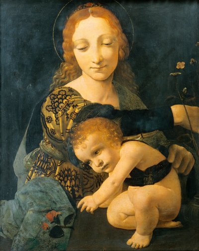 有孩子的圣母》，乔瓦尼-安东尼奥-博尔特拉菲奥（1467-1516 年） 作者 Giovanni Antonio Boltraffio