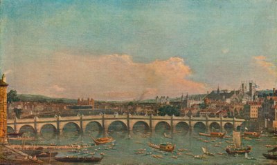 威斯敏斯特桥，c1746 作者 乔瓦尼·安东尼奥运河（Canaletto）