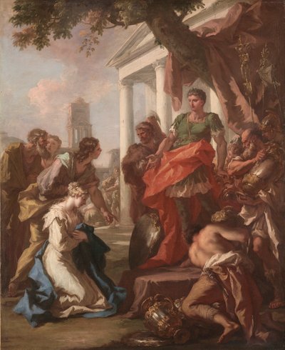 西庇阿的连续性 作者 Giovanni Antonio Pellegrini